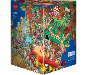 HEYE Puzzle Země fantazie / 1000 dílků / 70 x 50 cm