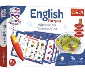 TREFL Hra Malý objevitel: English for you + magické pero / 25 minut / 1-4 hráči / od 5 let