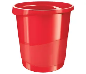 Esselte Europost VIVIDA červená / Odpadkový koš / 14 l / plast