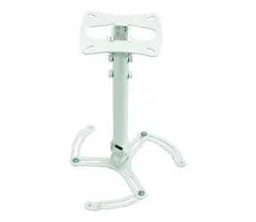 EDBAK PM1w-B bílá / Stropní držák pro projektor / univerzální / 3 upevňovací body