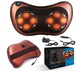 Extralink Smart Life / Masážní polštář / 8 masážních hlavic / AC i DC napájení