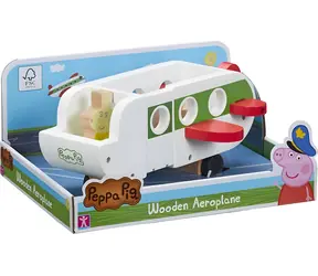 CHARACTER Dřevěné letadlo Prasátko Peppa / FSC dřevo / od 2 let