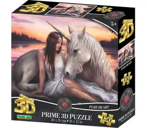 PRIME 3D Puzzle Čisté srdce / 3D efekt / 150 dílků