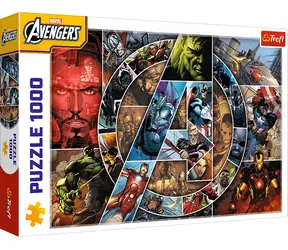 TREFL Puzzle Marvel Avengers: Hrdinové / 1000 dílků / 68,3 x 48 cm