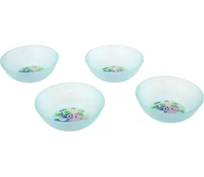 STOR Sada dětských misek Stitch / 4 ks / Plast / Do myčky i mikrovlnky