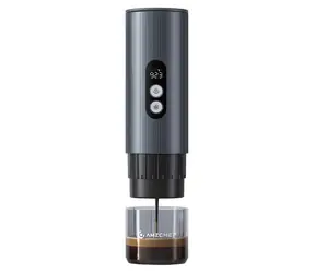 AMZCHEF CE-GC-CP024-BU / Přenosný kávovar / Nespresso / 20 bar / 9000 mAh