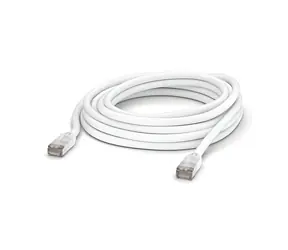 Ubiquiti UniFi Patch CAT5e venkovní kabel 8m bílá / Patch kabel / STP / Cat5e / RJ-45 / AWG 24