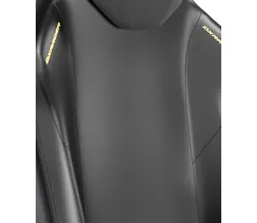 DXRacer MARTIAN XL Herní židle černá / 155-190 cm / EPU kůže / do 130 kg / elektrické ovládání