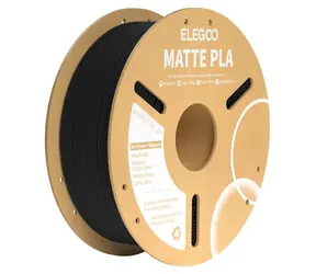 Elegoo PLA Matte černá / Struna pro 3D tiskárnu / PLA / 1,75 mm / 1 kg