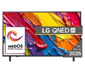 50" LG 50QNED82A3B černá / Televize / 4K UHD / QNED / WebOS / Wi-Fi / BT / 3x HDMI / 20W repro