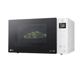 LG MS23NECBW bílá / Mikrovlnná trouba / dotykové ovládání / LED displej / 1000 W / 23 l