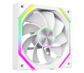 Gamemax FN12A-N2 WL-RW bílý / Ventilátor do PC skříně / 120 mm