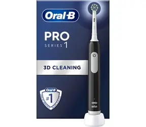 Oral-B Pro Series 1 černá / Elektrický zubní kartáček / 3D čištění