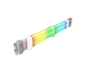 Gamemax 2x8PIN-W bílá / Prodlužovací kabel / VGA/CPU napájení / 2x 8-pin