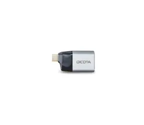Dicota Mini adaptér USB-C na HDMI stříbrná / Redukce / PD 100W / 4K 60Hz