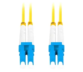 Lanberg optický patch kabel SM LC/UPC-LC/UPC žlutá / Optický patch kabel / Duplex / G657A1 / 5 m