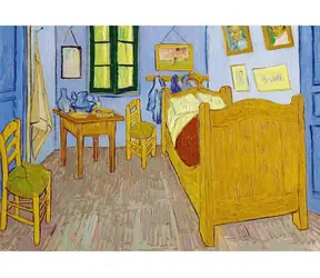 TREFL Puzzle Art Collection: Ložnice v Arles / 1000 dílků / 68,3 x 48 cm