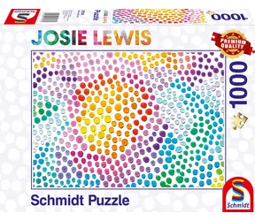 SCHMIDT Puzzle Barevné mýdlové bubliny / 1000 dílků / 69,3 x 49,3 cm