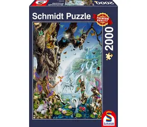 SCHMIDT Puzzle V údolí vodních víl / 2000 dílků / od 12 let