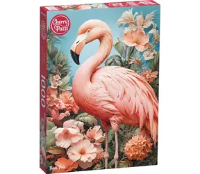 CHERRY PAZZI Puzzle Plameňák / 1000 dílků / 50 x 70 cm