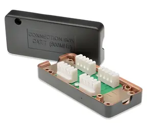 Digitus Spojovací box CAT7 stíněný / Spojovací box / LSA / 600 MHz / 26x35x80 mm