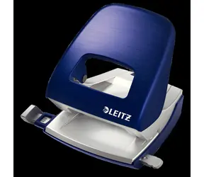 Leitz NeXXt STYLE 5006 titanově modrá / Děrovačka / kov / až 30 listů / A4, A5, A6 / 10 let záruka