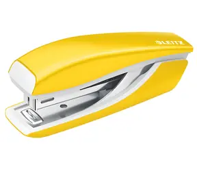 Leitz NeXXt 5528 žlutá / Mini sešívačka / až 10 listů / kov, plast
