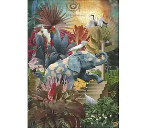 HEYE Puzzle Fauna Fantasies: Elephantaisy / 1000 dílků / 50 x 70 cm