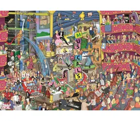 HEYE Puzzle Nejlepší muzikály / 1000 dílků
