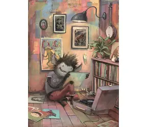 HEYE Puzzle Zozoville: Vinylová příšera / 1000 dílků