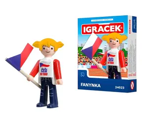 IGRÁČEK Figurka Fanynka / 75 mm / od 3 let