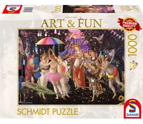 SCHMIDT Puzzle Art & Fun: Primavera 2024 / 1000 dílků / 69,3 x 49,3 cm