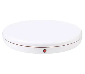 Puluz PU3146EU bílá / Otočný stojan / 45 cm / do 100 kg / dálkové ovládání
