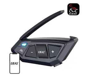 EJEAS MS20 / Interkom pro motocykly / Bluetooth 5.1 / Mesh pro 20 osob / dosah 2000 m / IP67