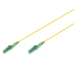 Digitus optický patch kabel LC/APC-LC/APC 3 m / Optický patch kabel / Singlemode OS2 / Simplex / 9/125 µm