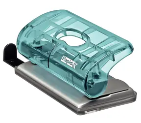 Rapid FC5 Colour'Ice ledově modrá / Mini děrovačka / 10 listů
