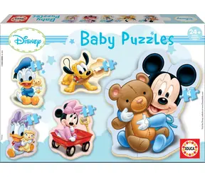 EDUCA Baby puzzle Miminka Disney 5v1 / 3–5 dílků