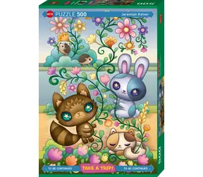 HEYE Puzzle Na výletě: Jeremiah Ketner / 500 dílků / 35x50 cm