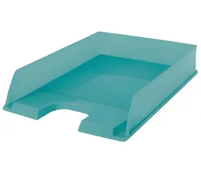 Esselte Colour'Breeze svěží modrá / Odkladač na dokumenty / Polystyren / až 370 listů A4