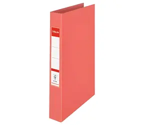 Esselte Colour'Breeze korálová / Kroužkový pořadač / A4 / PP / 2 kroužky 25 mm