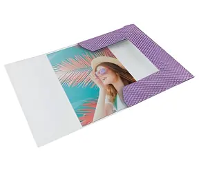 Esselte Colour'Breeze levandulová / Desky na dokumenty / Karton / A4 / až 150 listů