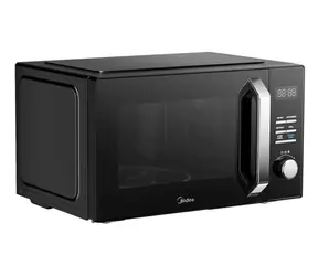 Midea MAG25XF černá / Mikrovlnná trouba s grilem / 25 l / 800 W / gril 1000 W