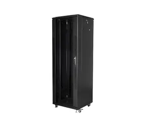 Lanberg 19" rozvaděč černý / Stojanový rozvaděč / 37U / 600 x 600 mm / rozebíratelný