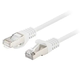 Lanberg Cat6 FTP bílá / Patch kabel / 2 m / 10 ks / Fluke Passed