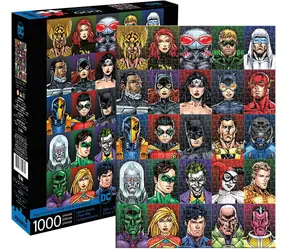 AQUARIUS Puzzle DC Comics / 1000 dílků / 51x71 cm