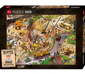 HEYE Puzzle Lamač zámků Tonio / 1000 dílků / 70 x 50 cm