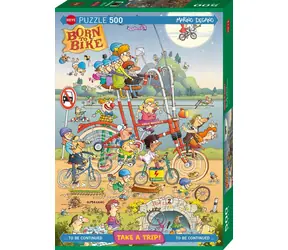 HEYE Puzzle Na výletě: Marino Degano / 500 dílků / 35 x 50 cm