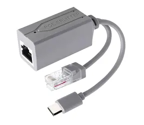 XtendLan XL-POES-5VUC / PoE splitter / 802.3af / stabilizovaných 5V/2,4A / výstup USB-C