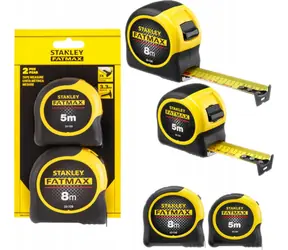 Stanley FatMax Blade Armor FMHT31725-0 / Svinovací metr 5 m a 8 m / sada 2 ks