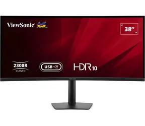 38" ViewSonic VA3820C černá / Monitor / IPS / 3840 x 1600 / 21:9 / 75Hz / HDR10 / 2x HDMI + DP / Repro